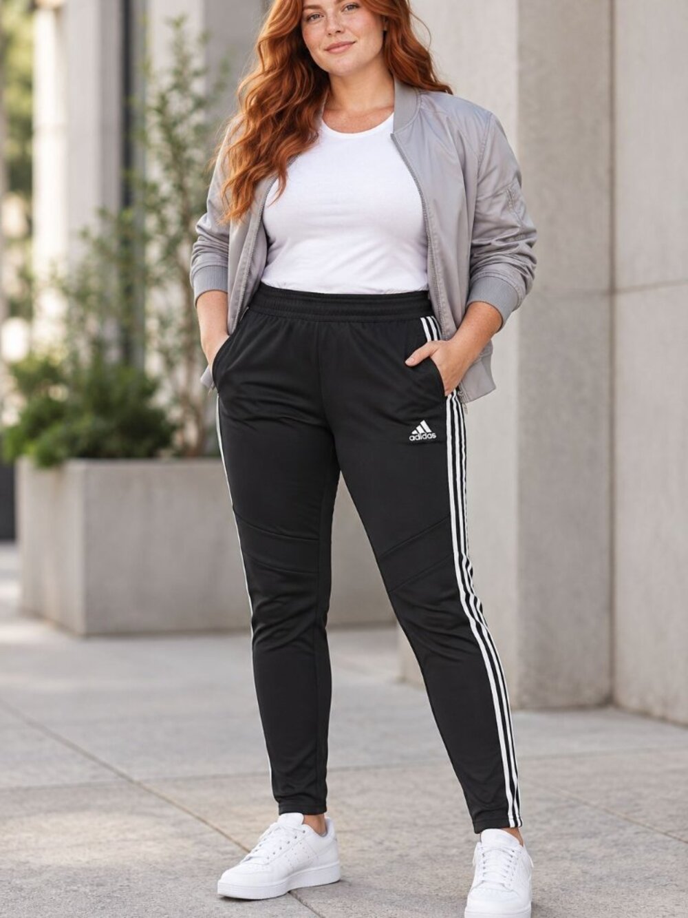 Adidas Tiro 19 Training Pants XL Black White Athleisure Streetwear Pull On